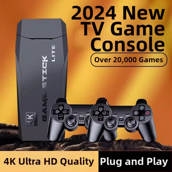 Herná konzola Home TV z roku 2025 s bezdrôtovým joystickom pre dvoch hráčov – klasická nostalgia, retro arkáda King of Fighters