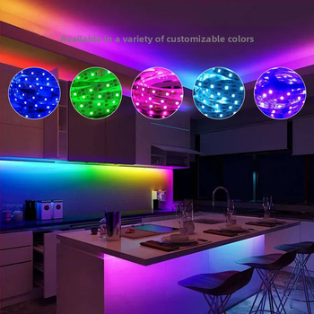 24V LED pásik, samolepiaci do stropu obývačky, strihaný na ľubovoľnú dĺžku, lineárne svetlo 2835 SMD LED