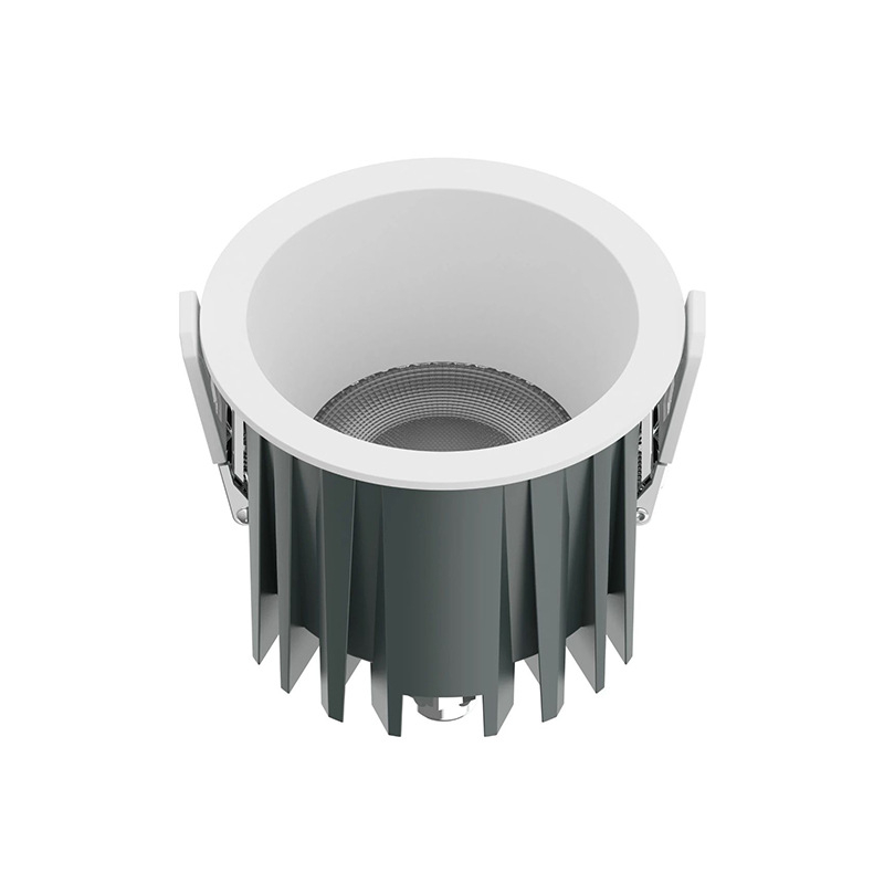 LED ugrađeno downlight za kućnu upotrebu, bez glavnog rasvjetnog tijela, stropni spot za dnevni boravak i kupaonicu, otporno na vlagu i magljenje, aluminijsko kućište, 6–10W, promjer otvor Ø75mm