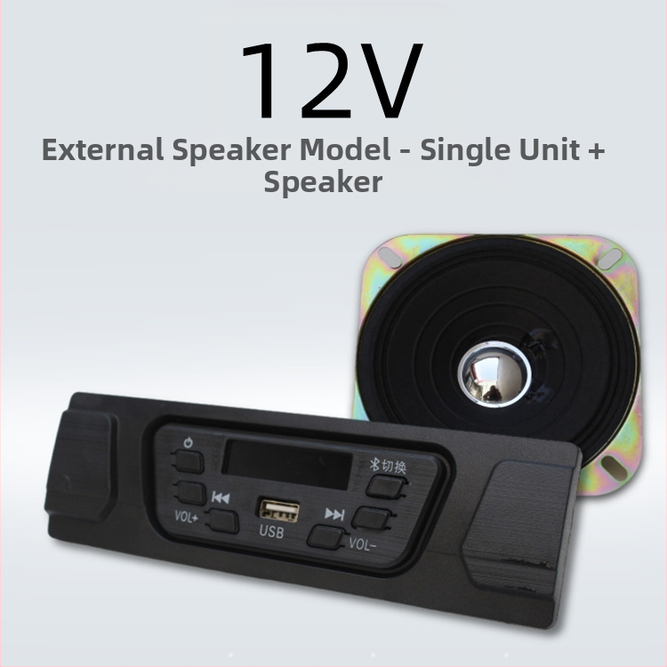 Autorádio s Bluetooth MP3 pre 12V elektrickú trojkolku