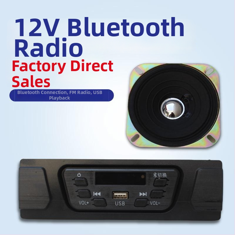Autorádio s Bluetooth MP3 pre 12V elektrickú trojkolku