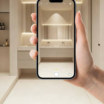 Ugrađeni zakrivljeni LED spot s kompletnim spektrom za zidove i hodnike, anti-glare