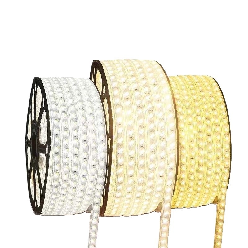 LED ταινία 220V για εξωτερική χρήση, έλεγχος τριών χρωμάτων και αλλαγή χρώματος, φωτισμός ατμόσφαιρας οροφής, αδιάβροχη