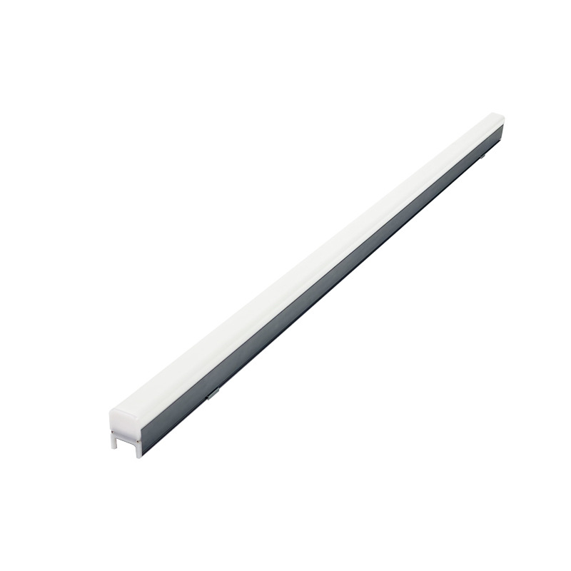 LED γραμμικός εξωτερικός φωτισμός με ακρυλικό περίβλημα, περιγράμματος φωτισμός, χωρίς ραφές σύνδεση, πολύχρωμο φως κίνησης