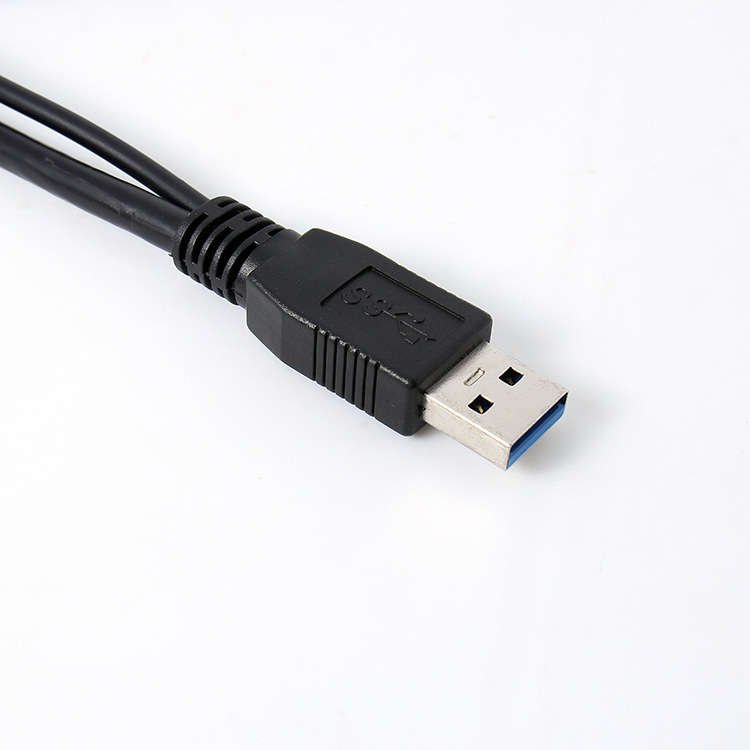Καλώδιο δεδομένων και τροφοδοσίας USB 3.0 Micro-B με διπλό άκρο για εξωτερικό σκληρό δίσκο, μήκος 0,5 m