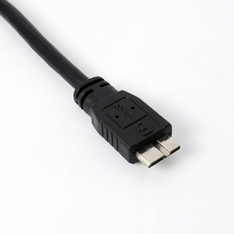 Καλώδιο δεδομένων και τροφοδοσίας USB 3.0 Micro-B με διπλό άκρο για εξωτερικό σκληρό δίσκο, μήκος 0,5 m