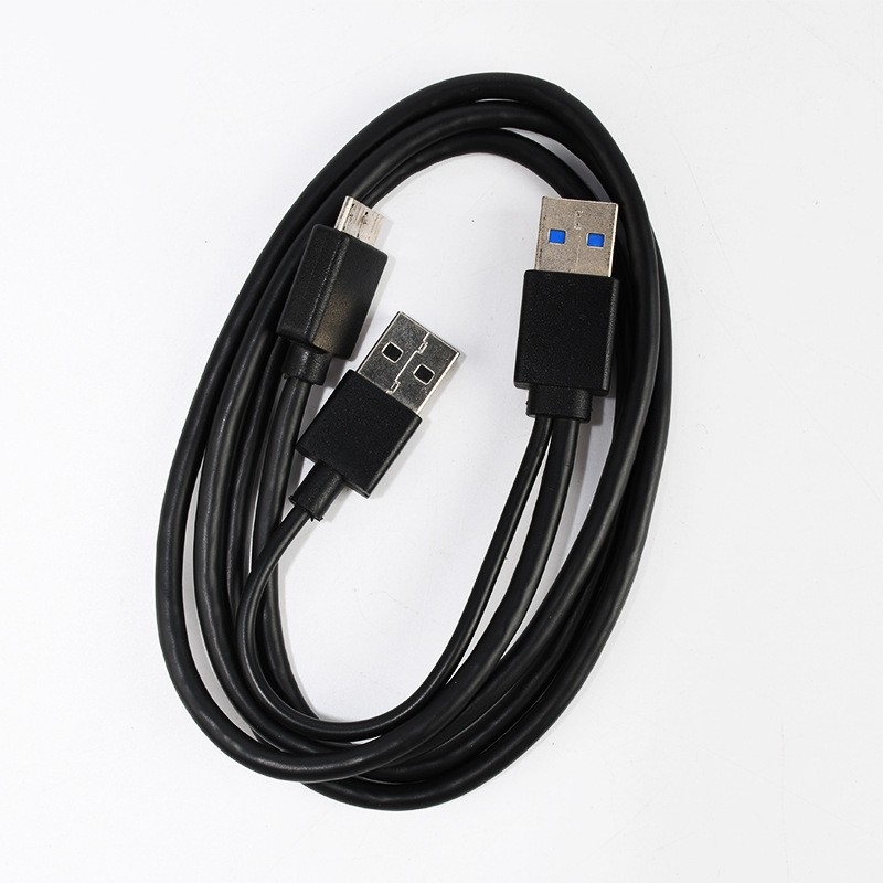 Καλώδιο δεδομένων και τροφοδοσίας USB 3.0 Micro-B με διπλό άκρο για εξωτερικό σκληρό δίσκο, μήκος 0,5 m