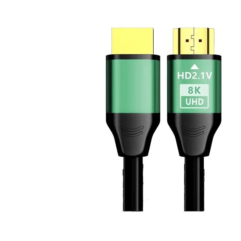 Καλώδιο HDMI 2.1 για βίντεο 8K/4K, μήκος 10 μ., χρυσωμένο χαλκός, για υπολογιστή, προβολέα, τηλεόραση, οθόνη και set‑top box