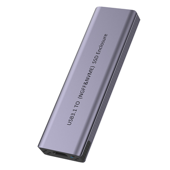 Εξωτερικό περίβλημα SSD M.2 NVMe/SATA, USB 3.1 Gen 2, αλουμίνιο, 2TB