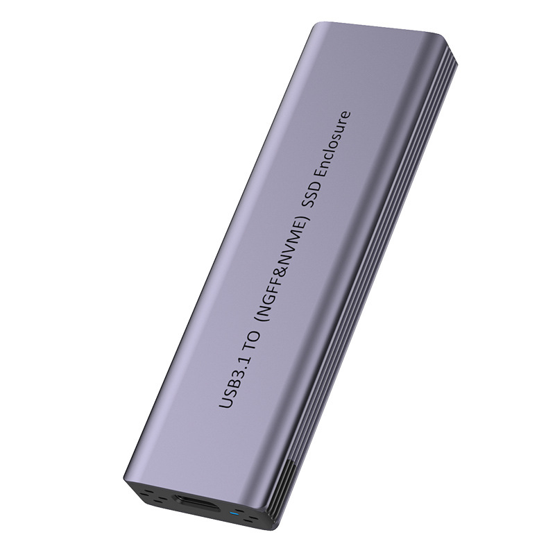 Εξωτερικό περίβλημα SSD M.2 NVMe/SATA, USB 3.1 Gen 2, αλουμίνιο, 2TB