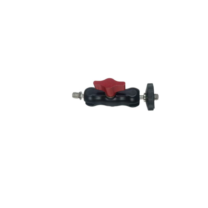 Bază pentru monitor din aliaj de aluminiu, cu interfață dublă de 1/4 inch, pentru echipament foto, compatibil cu montaj DSLR