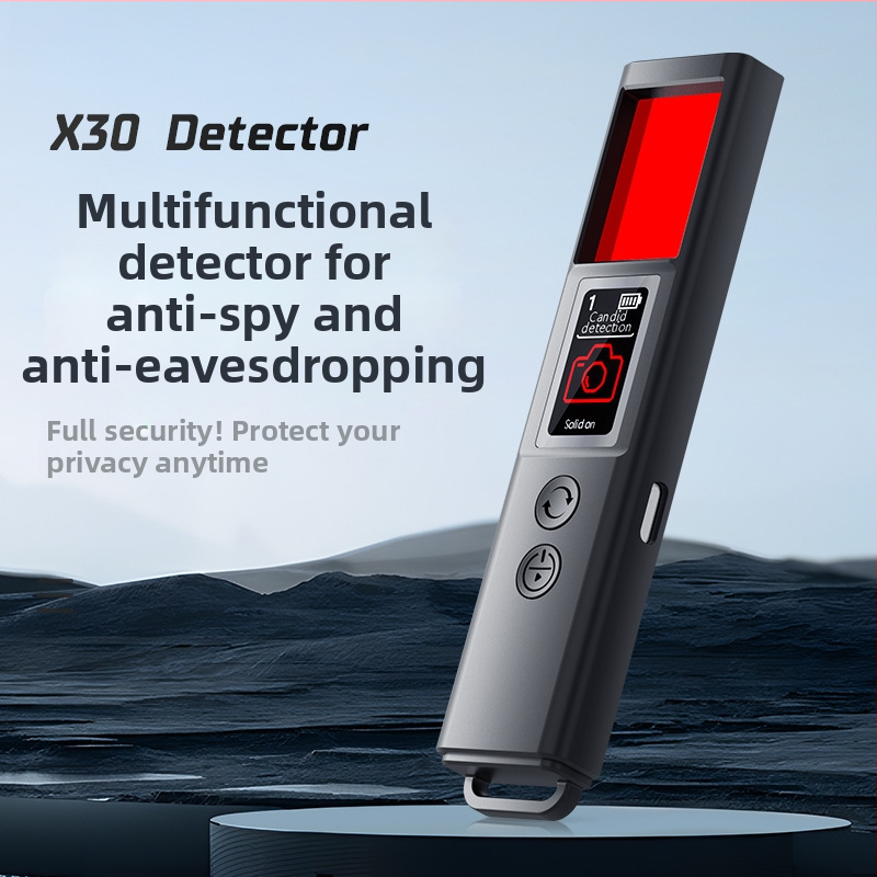 Hotelový detektor peep kamier X30 s GPS lokalizátorom a infračerveným skenerom X13