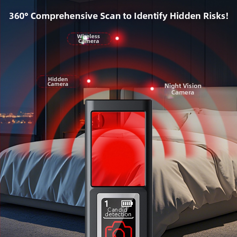 Hotelový detektor peep kamier X30 s GPS lokalizátorom a infračerveným skenerom X13