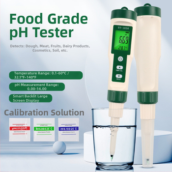 Digitálny pH meter YY-1030 na testovanie potravín – cesta, mäsa a roztokov