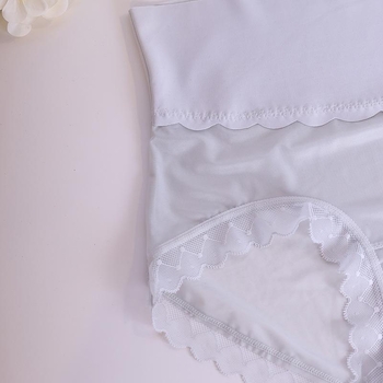 Bohang 100% Mulberry Silk Lace γυναικεία εσώρουχο, χωρίς ραφές, ψηλή μέση για έλεγχο της κοιλιάς