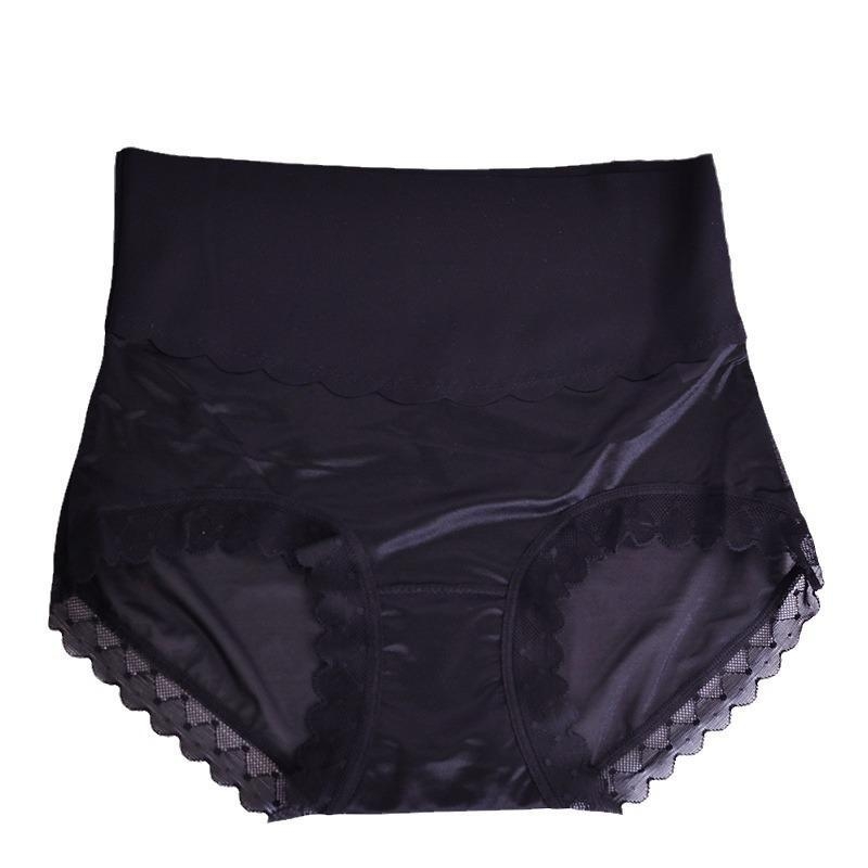Bohang 100% Mulberry Silk Lace γυναικεία εσώρουχο, χωρίς ραφές, ψηλή μέση για έλεγχο της κοιλιάς