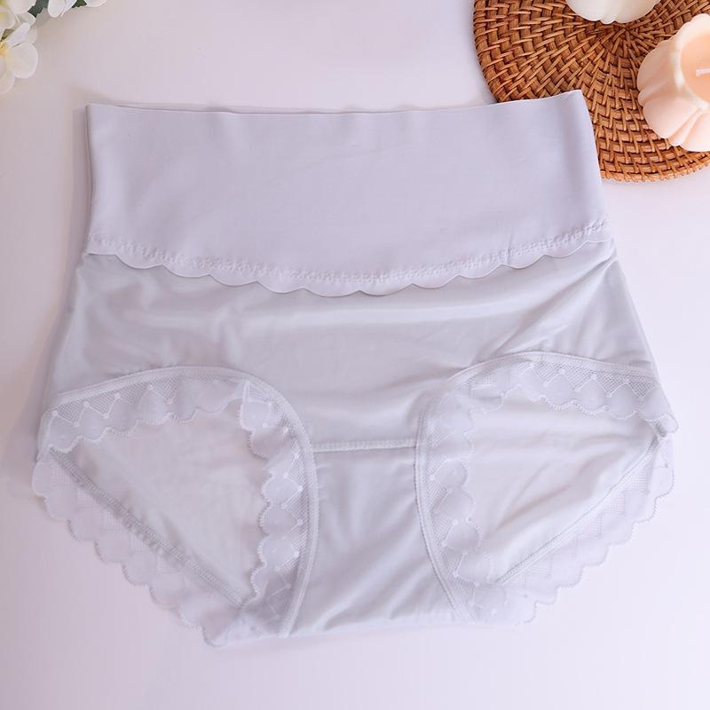 Bohang 100% Mulberry Silk Lace γυναικεία εσώρουχο, χωρίς ραφές, ψηλή μέση για έλεγχο της κοιλιάς