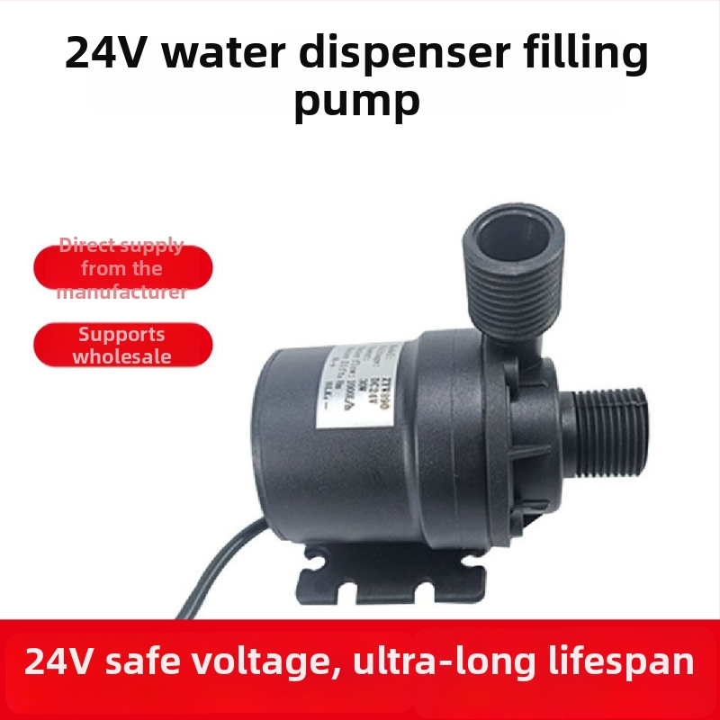 24V pumpa za napunjenje vode za zajedničke automate za prodaju vode, kompaktna potisna pumpa, komercijalne klase, izdržljiva i dugotrajna
