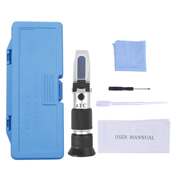 Φορητός μετρητής διαθλάσεως μελιού, 58–90 Brix Baume, μέτρηση σακχάρου