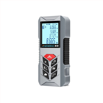 Infračervený laserový diaľkomer s krížovým meraním, elektronické pravítko, aplikácia na kreslenie a meranie miestností, oceľový krajčírsky meter
