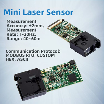 Modul laserového diaľkomeru 0–60 m s elektronickou základnou doskou pravítka (milimetrová vodováha)
