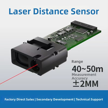 Modul laserového diaľkomeru 0–60 m s elektronickou základnou doskou pravítka (milimetrová vodováha)
