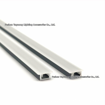 YG-0805A Hliníkový kanálový kryt pre LED pásik, kryt 08×05, plné osvetlenie, kanál na povrchovú montáž, sada pevného krytu pásika