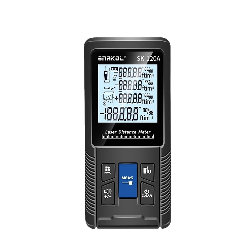 Meter de distanță cu laser, precizie înaltă, portabil, riglă digitală cu infraroșu SK120A