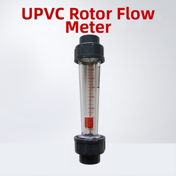Plastový plavákový prietokomer pre UPVC potrubia, rotameter LZS na úpravu vody