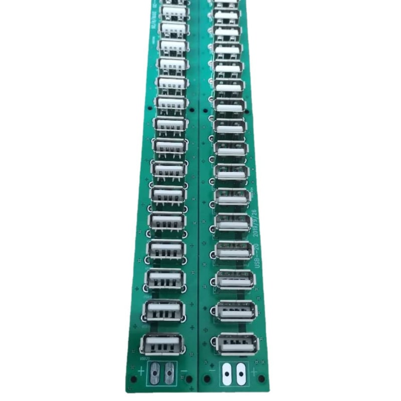USB επέκταση θύρας HUB PCBA με 20 θύρες USB, USB 2.0, χωρίς εξωτερική τροφοδοσία