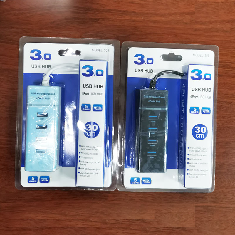 USB 3.0 hub με 4 θύρες για φορητό υπολογιστή – docking station