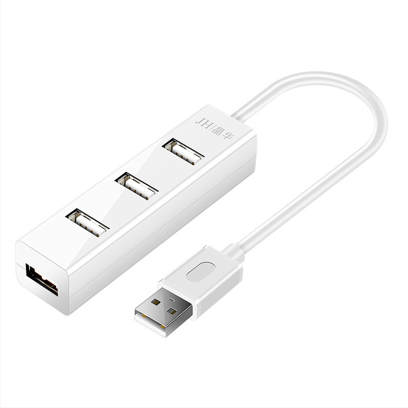Rozbočovač USB 2.0 so 4 portami, viacrozhranný USB extender, rozbočovač 1 na 4