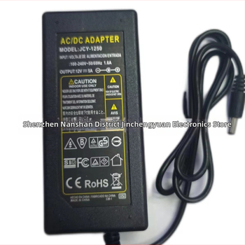 Napájací zdroj pre LED pásy 12V 5A, adaptér pre LED pásy 5050/5630