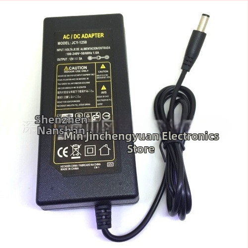 Napájací zdroj pre LED pásy 12V 5A, adaptér pre LED pásy 5050/5630