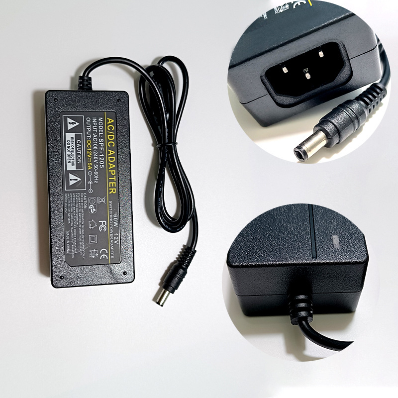 12V 5A tápegység monitorhoz, LED-szalaghoz és motorhoz