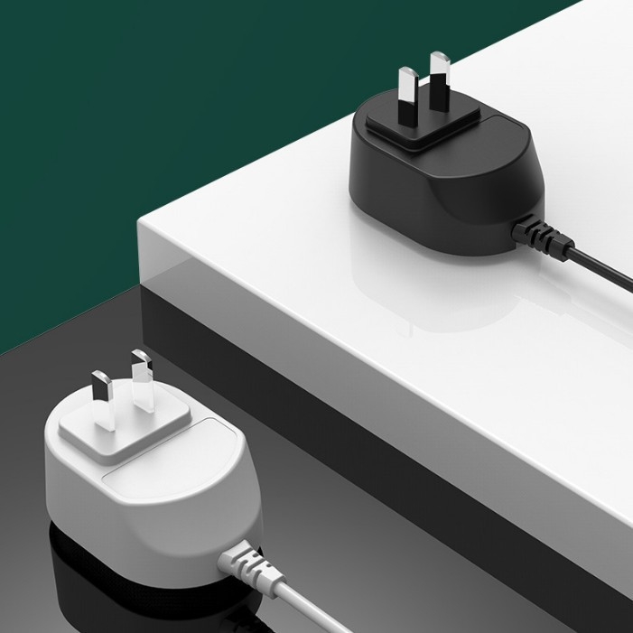 Τροφοδοτικό μεταγωγής 12V 1A 12W για καλλυντικό καθρέφτη, S2 πυρασφάλεια, με ημιμονωμένη επικάλυψη καουτσούκ