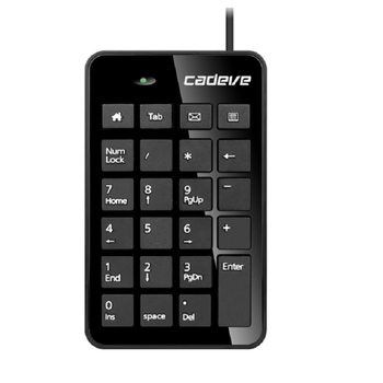 Kaidiwei 670 USB εξωτερικό αριθμητικό πληκτρολόγιο για φορητούς υπολογιστές – μίνι, υπερλεπτό, φορητό