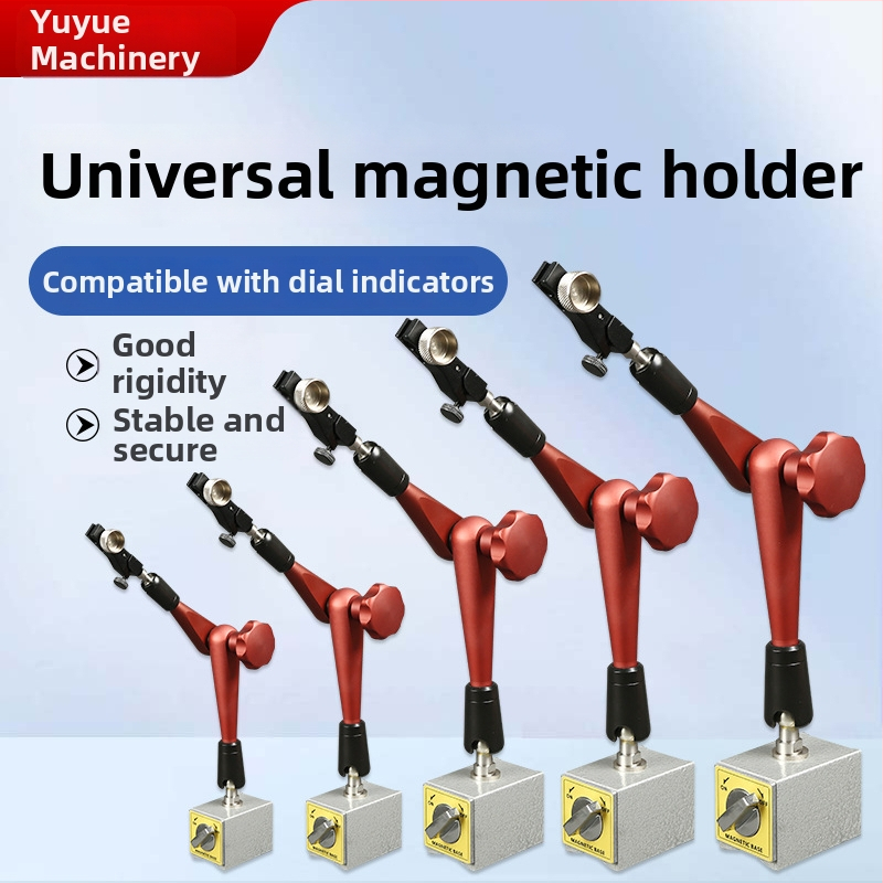 Hydraulický univerzálny magnetický podstavec stola pre presné meracie prístroje, viacuhlová uťahovacia konzola pre mechanické obrábacie laboratórium