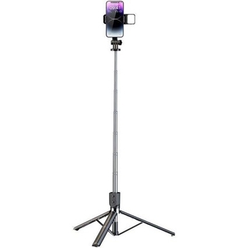 Trepied selfie rotativ cu 360° pentru streaming live, suport pentru telefon, potrivit pentru călătorii