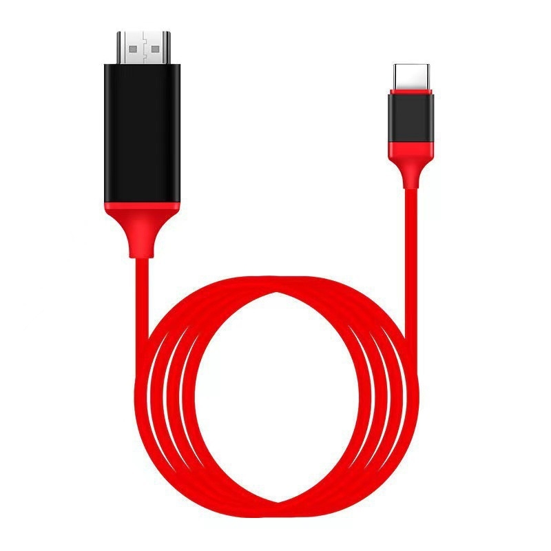 Καλώδιο Type-C προς HDMI, 4K, για φορητούς υπολογιστές, κινητά και ταμπλέτες, προβολή οθόνης