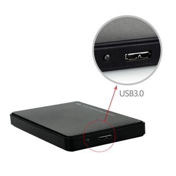 Θήκη εξωτερικού SATA για 2,5 ιντσών δίσκο, USB 3.0, χωρίς βίδες, χωρίς εργαλεία
