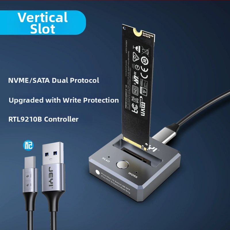 Kryt Jeyi/Jiayi M.2 NVMe/SATA SSD s USB-C