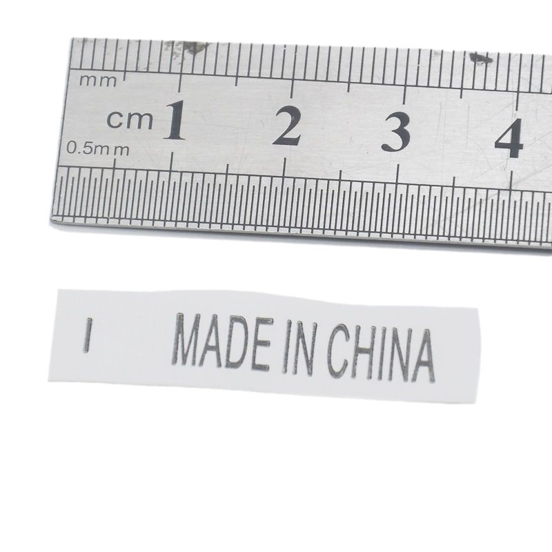 Etichetă de îngrijire a hainelor, tăiată la 3,8 × 1 cm, 5000 buc./pachet