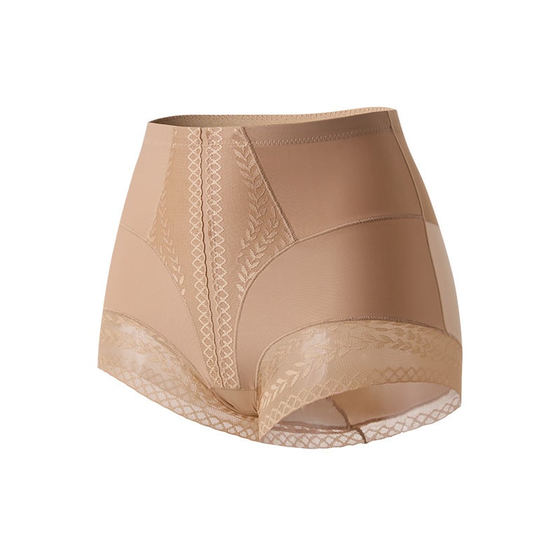 Γυναικείο εσώρουχο shapewear με αίσθηση μεταξιού, έλεγχο κοιλιάς και μέσης, μεσαίο ύψος, μοτίβο χρυσού σιταριού