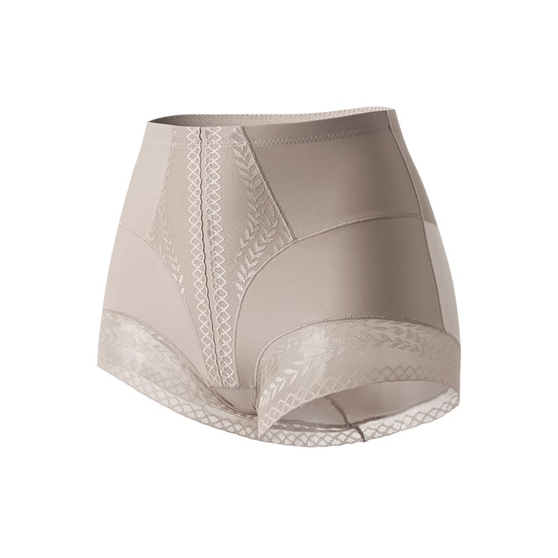 Γυναικείο εσώρουχο shapewear με αίσθηση μεταξιού, έλεγχο κοιλιάς και μέσης, μεσαίο ύψος, μοτίβο χρυσού σιταριού