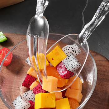 Clești multifuncționali pentru salată și alimente, din plastic, pentru pâine, friptură cu protecție împotriva arsurilor și pentru coacere