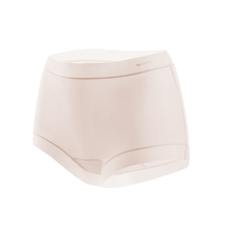 Γυναικείο εσώρουχο με ψηλή μέση από ice silk, διαπνέον και αντιβακτηριακό, επένδυση από μεταξωτής μουριάς, επιμηκυμένο gusset και shaping κοιλιάς