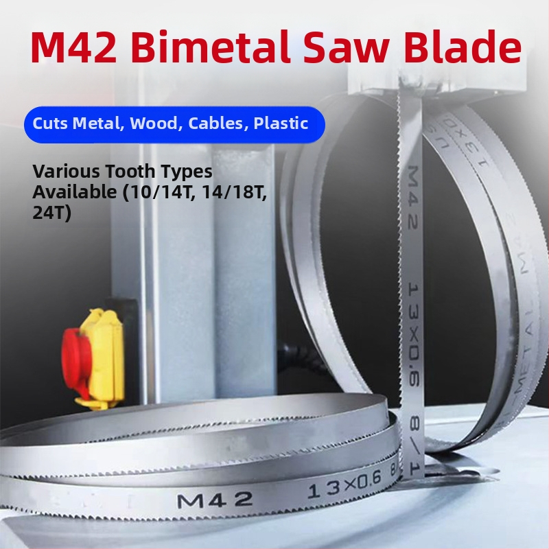Pílový list M42 Bi-Metal, šírka 13 mm a 19 mm, na rezanie kovov a nehrdzavejúcej ocele v strojoch