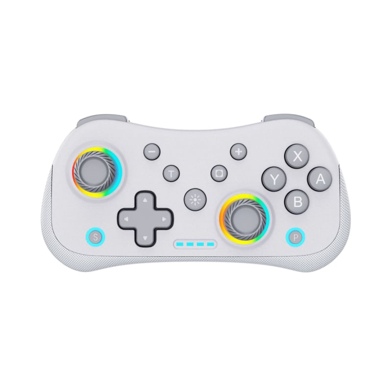 SwitchPro Bluetooth χειριστήριο για Nintendo Switch, ασύρματο RGB φωτισμός, συμπαγής σχεδιασμός