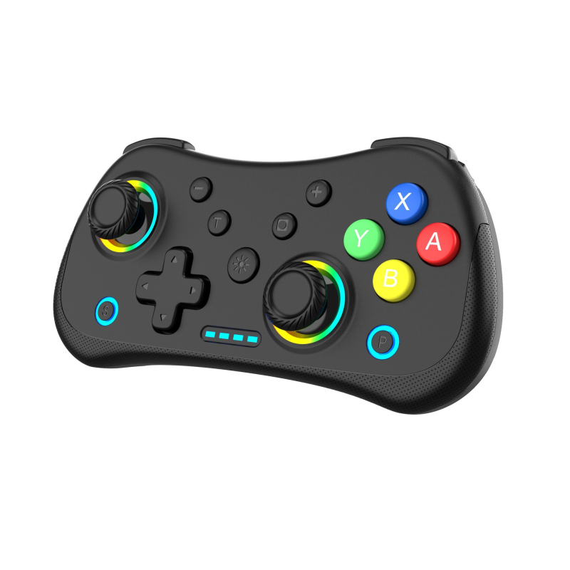 SwitchPro Bluetooth χειριστήριο για Nintendo Switch, ασύρματο RGB φωτισμός, συμπαγής σχεδιασμός